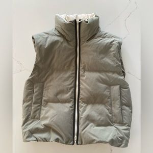 NWT BRUNELLO CUCINELLI Monili Trim Techno Crispy Canvas Puffer